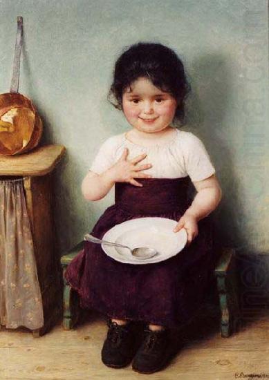 unknow artist Sitzendes kleines Madchen in einem bauerlichem Interieur china oil painting image